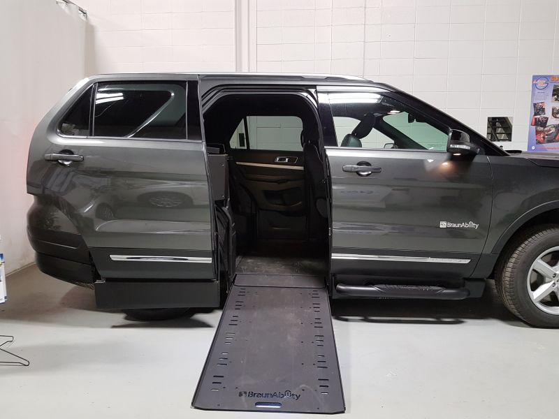 BraunAbility -- the World Leader in Mobility Vehicles -- Selects Ford  Explorer to Create First-Ever Wheelchair-Accessible SUV