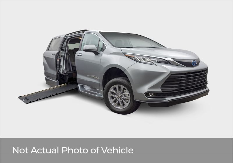 2025 Toyota Sienna XLE with Braun Power Fold Ramp Wheelchair System